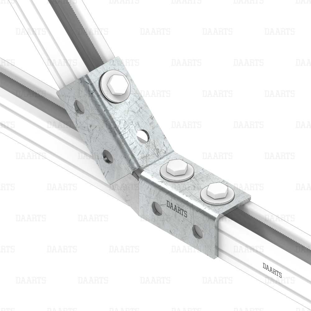 в сборке  Уголок монтажный универсальный DS MQL 8  45 135